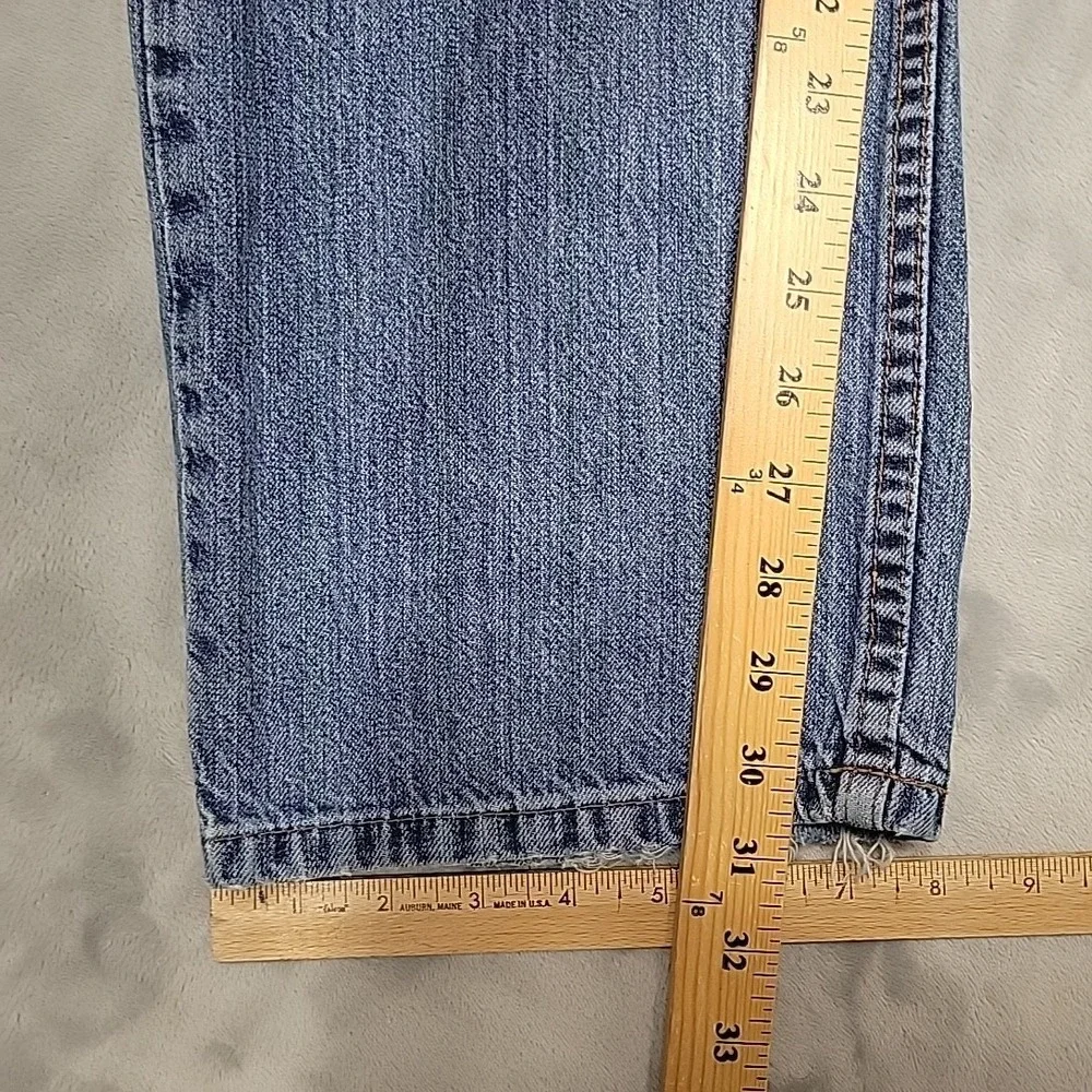 Carhartt Jeans Mens 36x32 Blue Relaxed Fit Workwear‎ Denim Pants BD5119-M Work